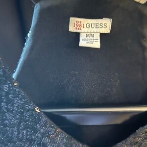 GUESS Black Sequin Blazer